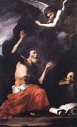 Jusepe de Ribera St.Ferome and the Angel oil painting on canvas